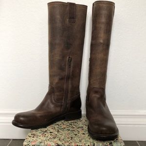 Frye Knee High Leather Boots